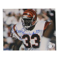 David Fulcher Signed Bengals 8x10 Photo (Beckett) at PristineAuction.com