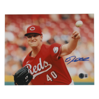 Nick Lodolo Signed Reds 8x10 Photo (Beckett) at PristineAuction.com