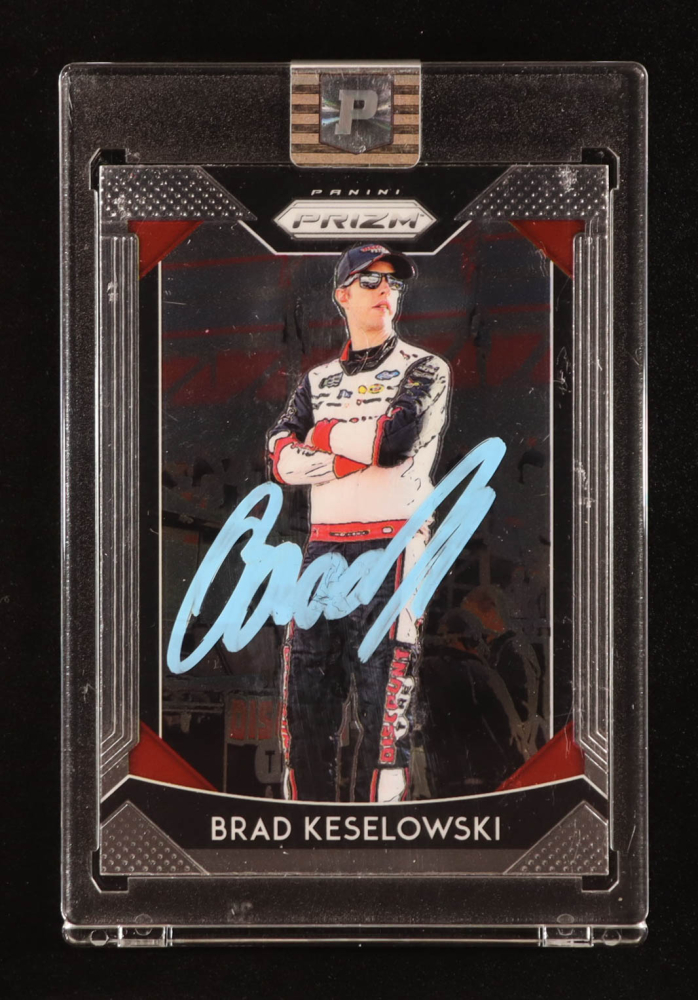 Brad Keselowski Signed 2019 Panini Prizm #2 (PA)