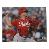 Nick Martinez Signed Reds 8x10 Photo (Beckett) at PristineAuction.com
