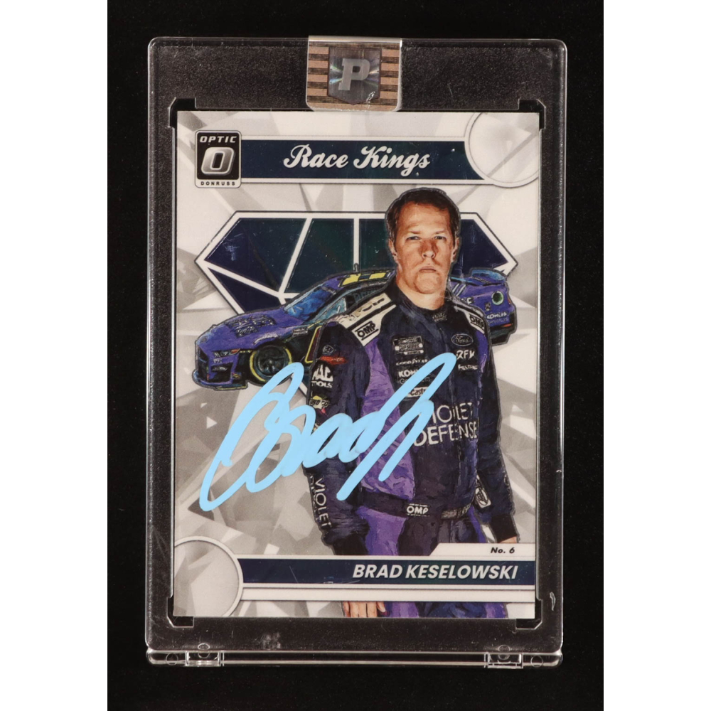 Brad Keselowski Signed 2023 Donruss Optic #6 RK (PA) at PristineAuction.com