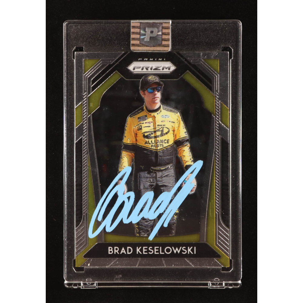 Brad Keselowski Signed 2020 Panini Prizm #29 (PA) at PristineAuction.com