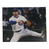 Nico Hoerner Signed Cubs 8x10 Photo (Beckett) at PristineAuction.com