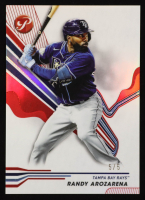 Randy Arozarena 2024 Topps Pristine Red Pristine Refractors #209 #5/5 at PristineAuction.com