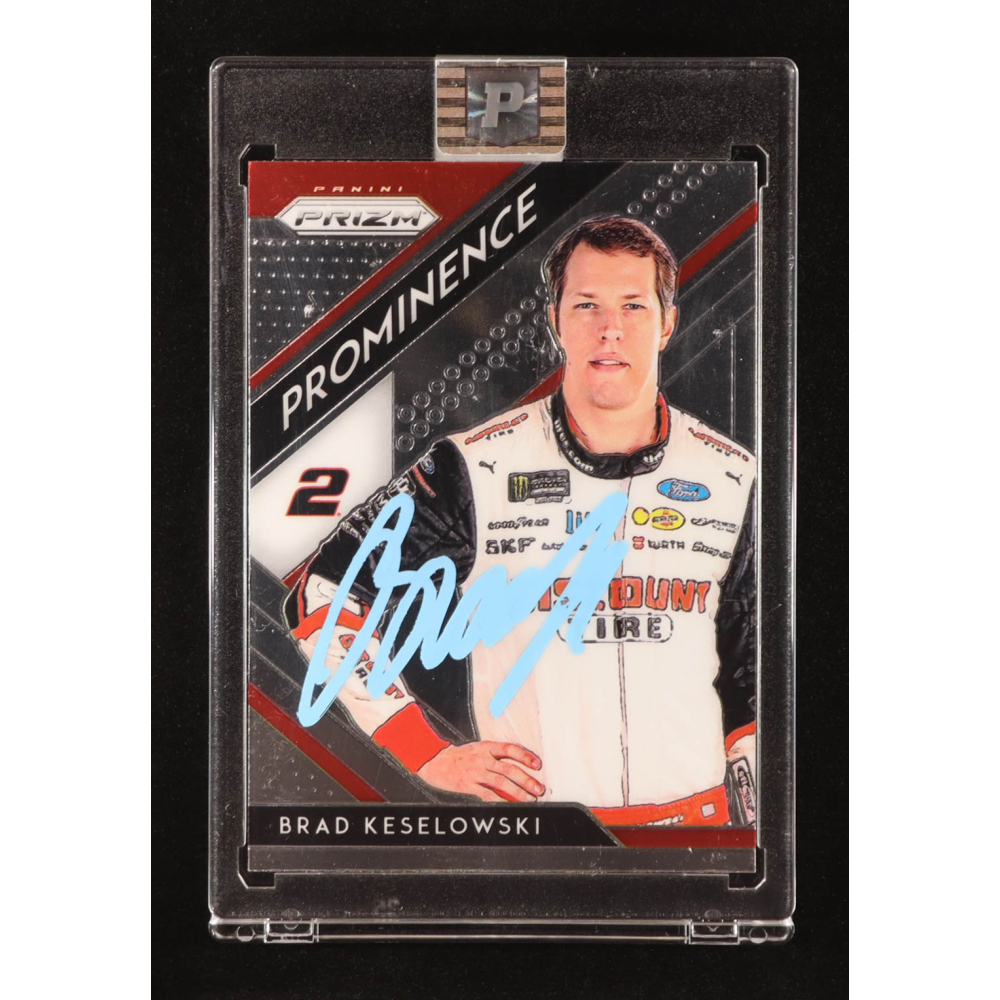 Brad Keselowski Signed 2019 Panini Prizm #69 PROM (PA) at PristineAuction.com
