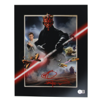 Ray Park Signed "Star Wars: Episode I – The Phantom Menace" 11x14 Photo (Beckett) at PristineAuction.com