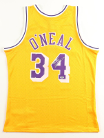 Shaquille O'Neal Signed Lakers Authentic Mitchell & Ness Jersey (PSA) at PristineAuction.com