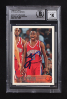 Allen Iverson Signed 1996-97 Topps #171 RC (BGS | Autograph Graded 10) at PristineAuction.com