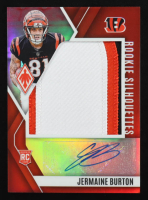Joe Burrow 2024 Panini Phoenix Rookie Silhouettes Autograph Red #35 #40/99 RC at PristineAuction.com