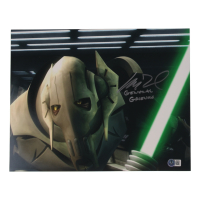 Matthew Wood Signed "Star Wars" 11x14 Photo Inscribed "General Grievous" (Beckett) at PristineAuction.com