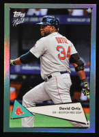 David Ortiz 2022 Topps x Naturel '52 Green Refractor #49 #44/75 at PristineAuction.com