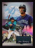 Julio Rodriguez 2024 Topps Home Field Advantage #HFA7 at PristineAuction.com