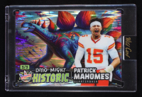 Patrick Mahomes II 2024 Wild Card Alumination Dino-Might Historic Stegosaurus Shimmer #PM #3/3 at PristineAuction.com
