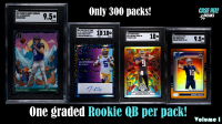 Case Hit! Breaks - Rookie QB Pack Mystery Box, Volume 1 at PristineAuction.com