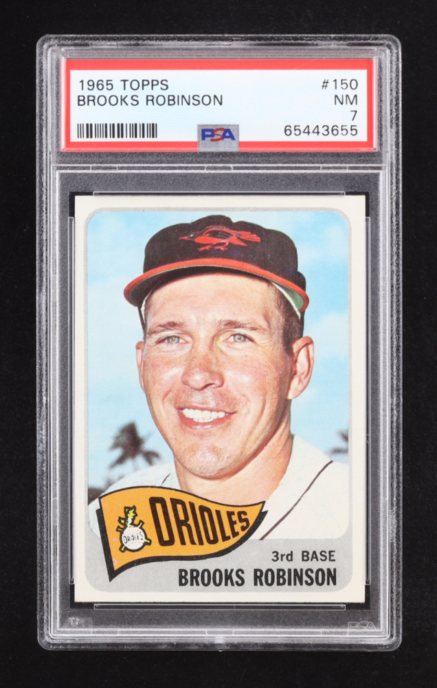 Brooks Robinson 1965 Topps #150 (PSA 7)