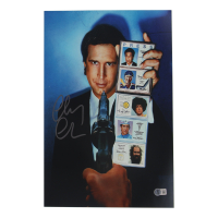 Chevy Chase Signed "Fletch" 11x17 Movie Poster Photo (Beckett) at PristineAuction.com