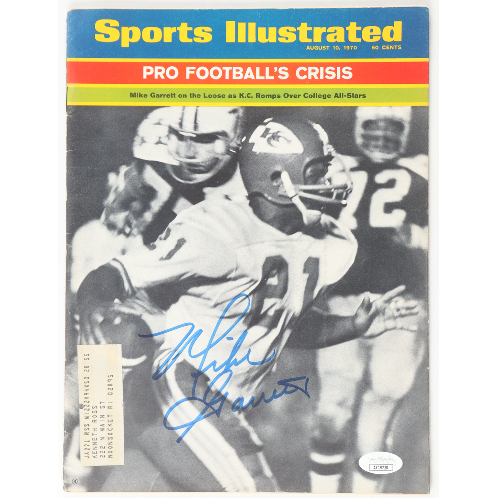 Mike Garrett Signed 1970 "Sports Illustrated" Magazine (JSA) at PristineAuction.com