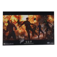 Stan Lee Signed "Guardians of the Galaxy" 13x20 Photo (PSA) at PristineAuction.com
