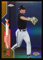 Corbin Carroll 2020 Topps Pro Debut Chrome Gold Refractors #PDC141 #57/75 RC at PristineAuction.com