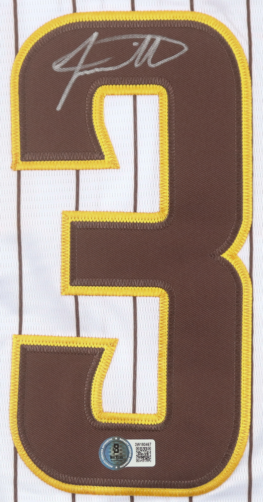 Jackson Merrill Signed Padres Nike Authentic Jersey (Beckett) at PristineAuction.com Jackson Merrill Signed Padres Nike Authentic Jersey (Beckett) at PristineAuction.com