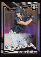 Jackson Holliday 2022 Elite Extra Edition Signatures #1 RC at PristineAuction.com