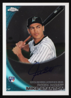 Mike Stanton 2010 Topps Chrome Rookie Autographs #190 RC at PristineAuction.com