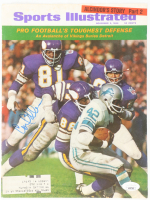 Carl Eller Signed 1981 "Sports Illustrated" Magazine Cover Page (JSA) at PristineAuction.com
