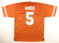 Ryan Wingo Signed Jersey Inscribed "Hook Em" (Beckett) at PristineAuction.com