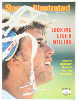 John Elway Signed 1983 "Sports Illustrated" Magazine Cover Page Inscribed "Best Wishes!" (JSA) at PristineAuction.com
