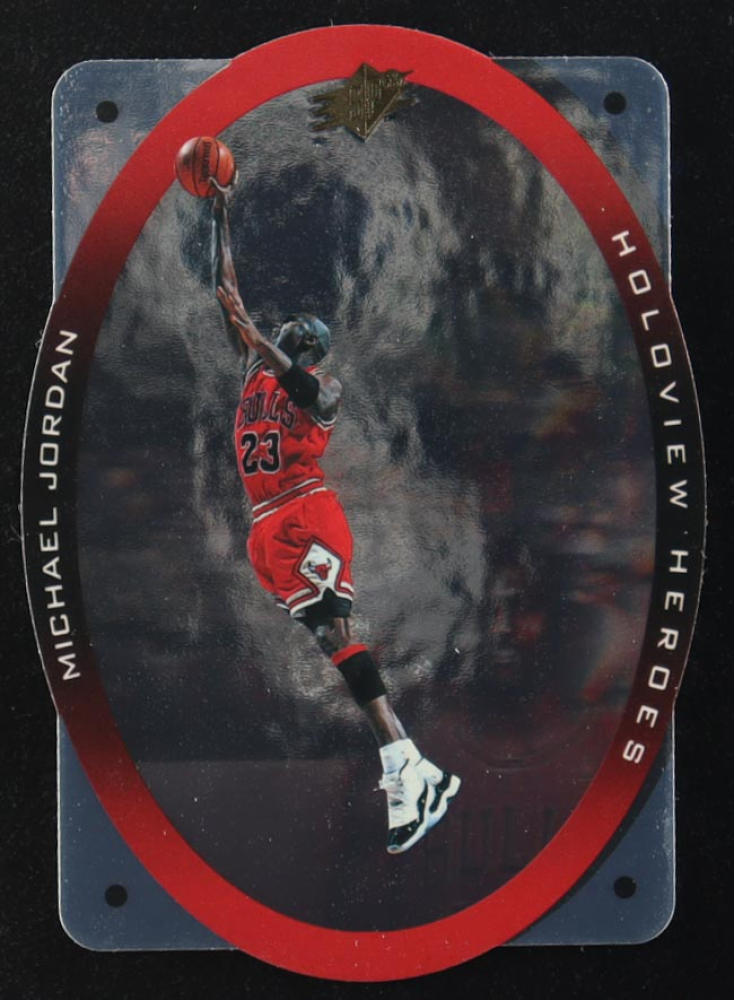 Michael Jordan 1996 SPx #H1 Holoview Heroes Price Guide