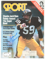 Jack Ham Signed 1980 "Sport" Magazine Cover Page (JSA) at PristineAuction.com