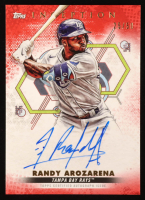 Randy Arozarena 2022 Topps Inception Rookie and Emerging Stars Autographs Red #BRESRA #25/50 RC at PristineAuction.com
