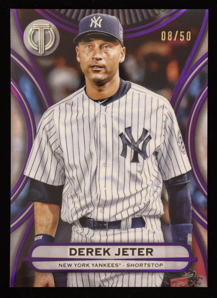 Derek Jeter 2025 Topps Tribute Purple #2 #8/50