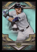 Aaron Judge 2024 Topps Triple Threads Aquamarine #198 #147/149 at PristineAuction.com