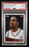 James Harden 2009-10 Topps Chrome #99 #096/999 RC (PSA 9) at PristineAuction.com