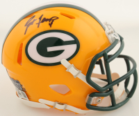 Brett Favre Signed Packers Speed Mini Helmet (Beckett & Favre) at PristineAuction.com