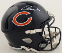 Colston Loveland Signed Bears Full-Size Speed Helmet (PSA) at PristineAuction.com