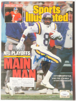Anthony Carter Signed 198 "Sports Illustrated" Magazine Cover Page (JSA) at PristineAuction.com