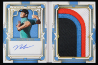 Noble Meyer 2024 Panini National Treasures Prospect Signature Jumbo Material Booklet #37 #29/35 RC at PristineAuction.com