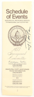 Jimmy Carter & Rosalynn Carter Signed 1977 Inaugural Committee Schedule of Events Pamphlet (Beckett) at PristineAuction.com