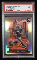 Michael Vick 2024 Donruss Downtown #25 (PSA 9) at PristineAuction.com