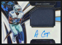 Amari Cooper 2019 Select Jumbo Signature Swatches Prizm White EXCH #1 #10/35 at PristineAuction.com