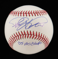 Paul Konerko Signed OML Baseball Inscribed "'05 WS Champs" (Beckett) at PristineAuction.com