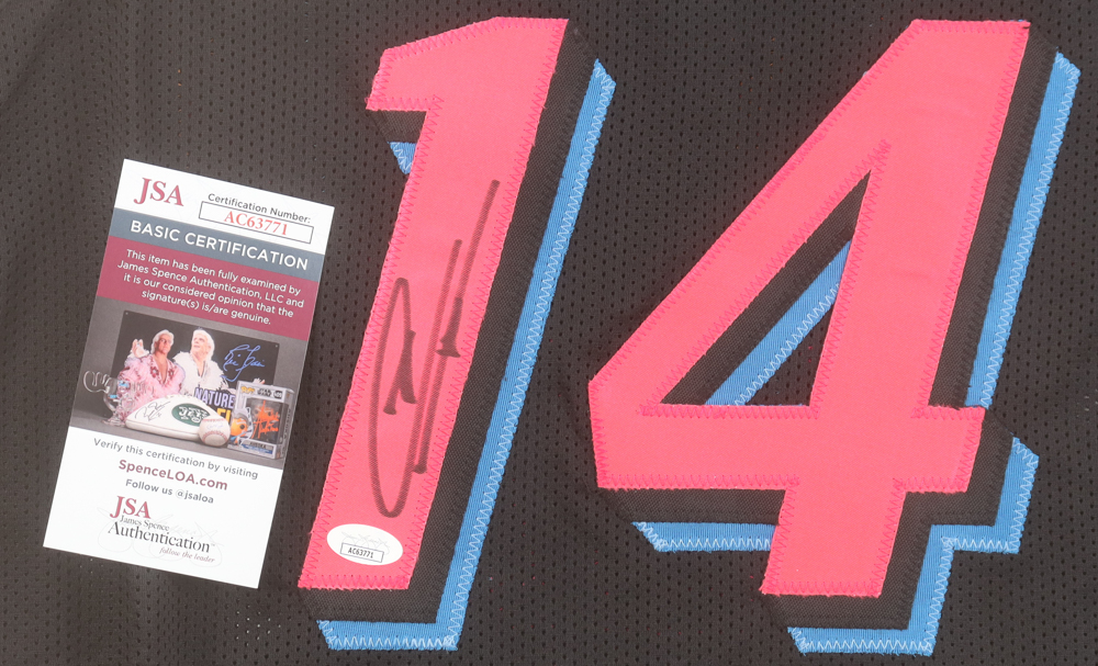 Tyler Herro Signed Jersey (JSA) at PristineAuction.com Tyler Herro Signed Jersey (JSA) at PristineAuction.com