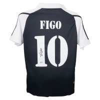 Luis Figo Signed Real Madrid Adidas Authentic Jersey (Beckett) at PristineAuction.com
