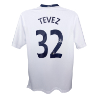 Carlos Tevez Signed Manchester United Nike Authentic Jersey (Beckett) at PristineAuction.com