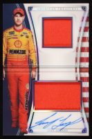 Joey Logano 2023 Panini National Treasures American Treasures Materials Booklet #14 #5/49 at PristineAuction.com