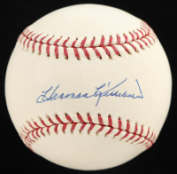 Harmon Killebrew Signed OML Baseball Inscribed "HOF 84" (Beckett & MLB) at PristineAuction.com