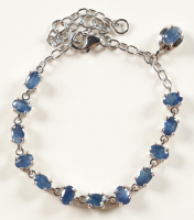 New 7.8 CTW Sapphire Bracelet | Estimated Retail Value: $3,300 (UGL) at PristineAuction.com