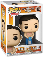 "40-Year-Old Virgin" #1063 Andy Stitzer (Waxed) Funko Pop! Vinyl Figure at PristineAuction.com